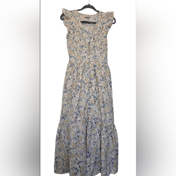 DRESS FORUM Floral Sleeveless Maxi Dress. Size S - Picture 9 of 10